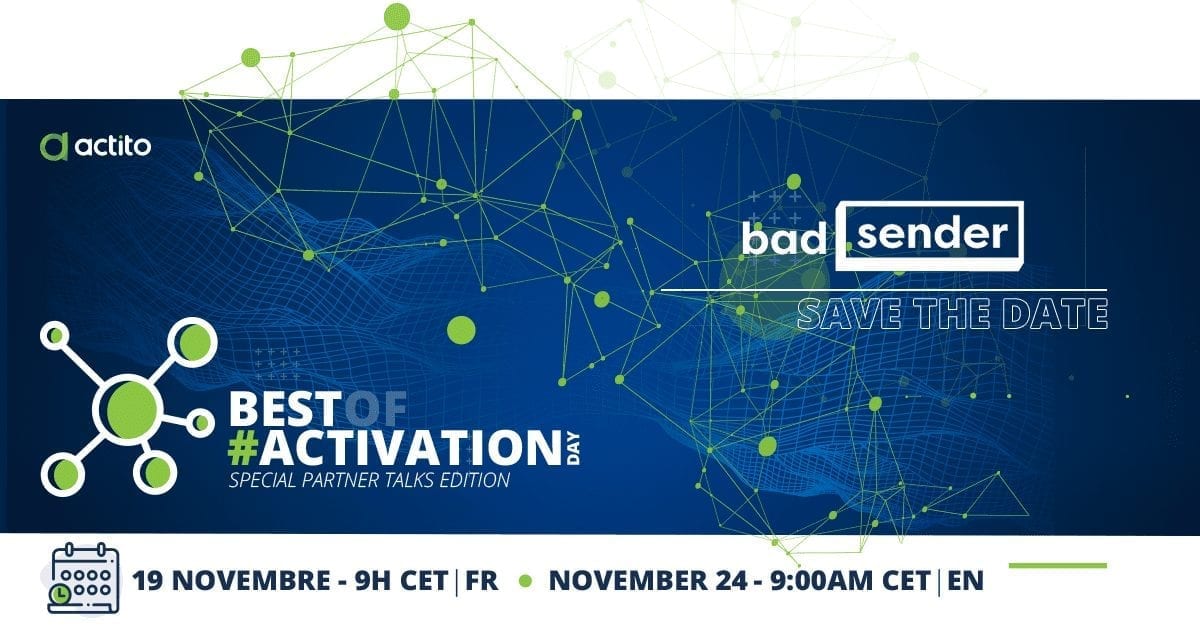 badsender actito best of activation day