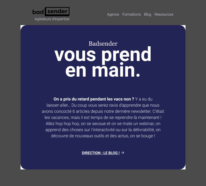 coins arrondis en image dans un email et dark mode